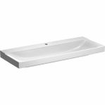 Geberit Xeno² Tvättställ 120cm Vit Keratect, Kranhål Mitten,