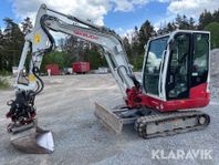 Grävmaskin Takeuchi Take-job TB240 med svängb