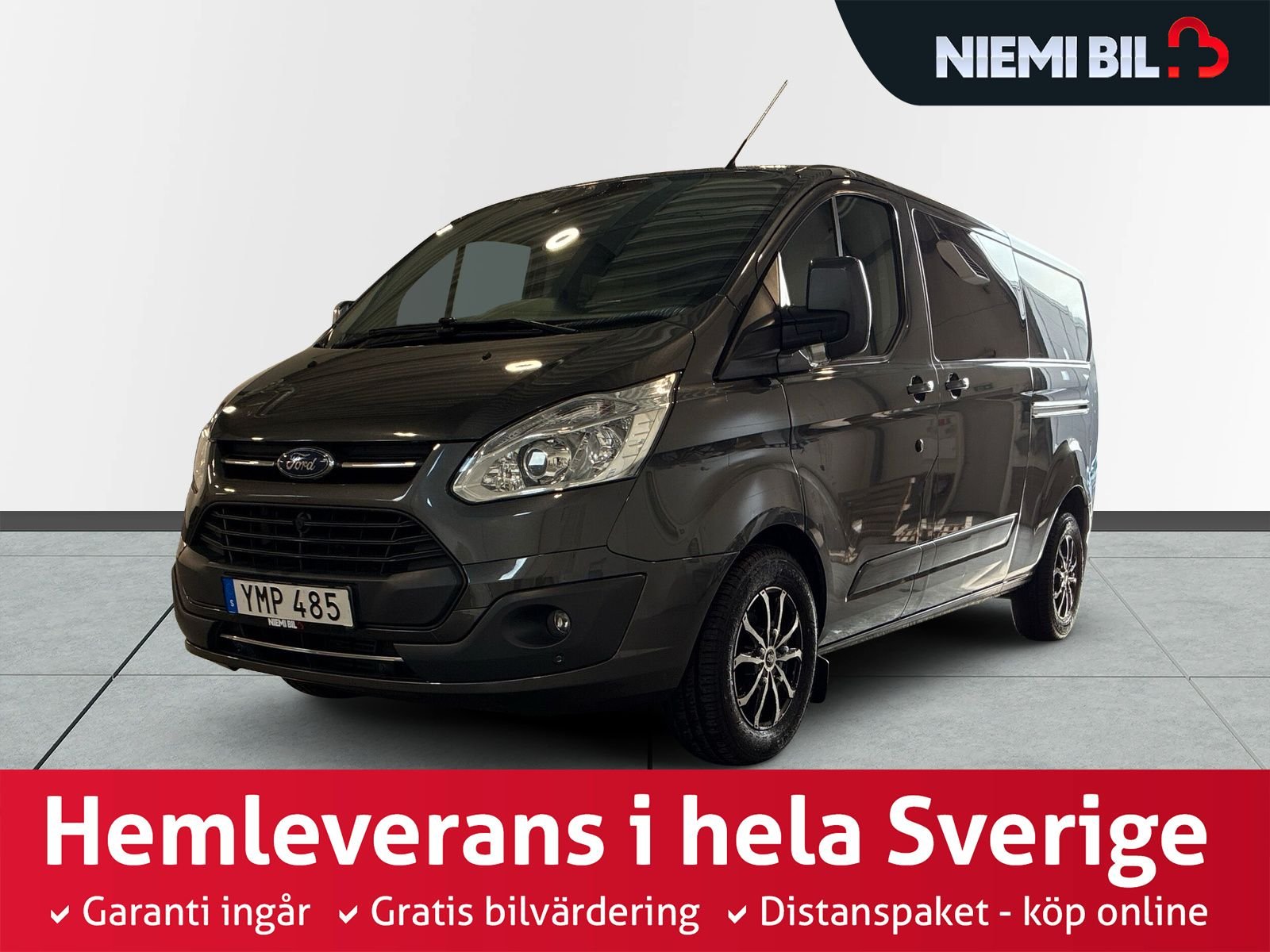 Ford Transit Custom 310 Crew Van 2.0 TDCi SelectShift, 170hk, 2017