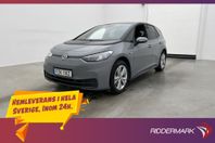 Volkswagen ID.3 Pro Performance Life Värmare Kamera MOMS