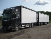 Scania R580 Flis-ekipage med Ny MT Eksjövagnen 20-20