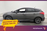 Ford Focus 1.0 EcoBoost ST-Line 125hk Dragkrok Kamera