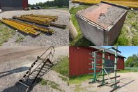 Traversbalkar, Förvaringsskåp, Trappa & Materialställage
