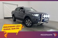 Ford ranger Wildtrak 2.0 213hk 4x4 Värmare Drag CARPLAY Moms