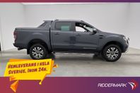 Ford ranger Wildtrak 2.0 213hk 4x4 Värmare Drag CARPLAY Moms