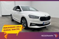 Skoda Fabia 1.0 TSI 110hk Style CarPlay Sensorer Farthållare