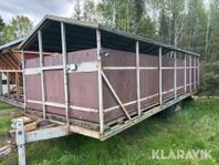 Djurvagn 7,5x2,5m