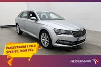 Skoda Superb Kombi 150hk Cockpit Kamera Rattvärme MOMS