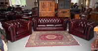 Engelsk chesterfield soffgrupp