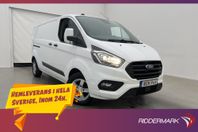 Ford Transit Custom L2 2.0 Värmare Drag Kamera CARPLAY Moms