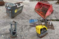 Dieseltank, Sandspridare & Markvibrator 2 st