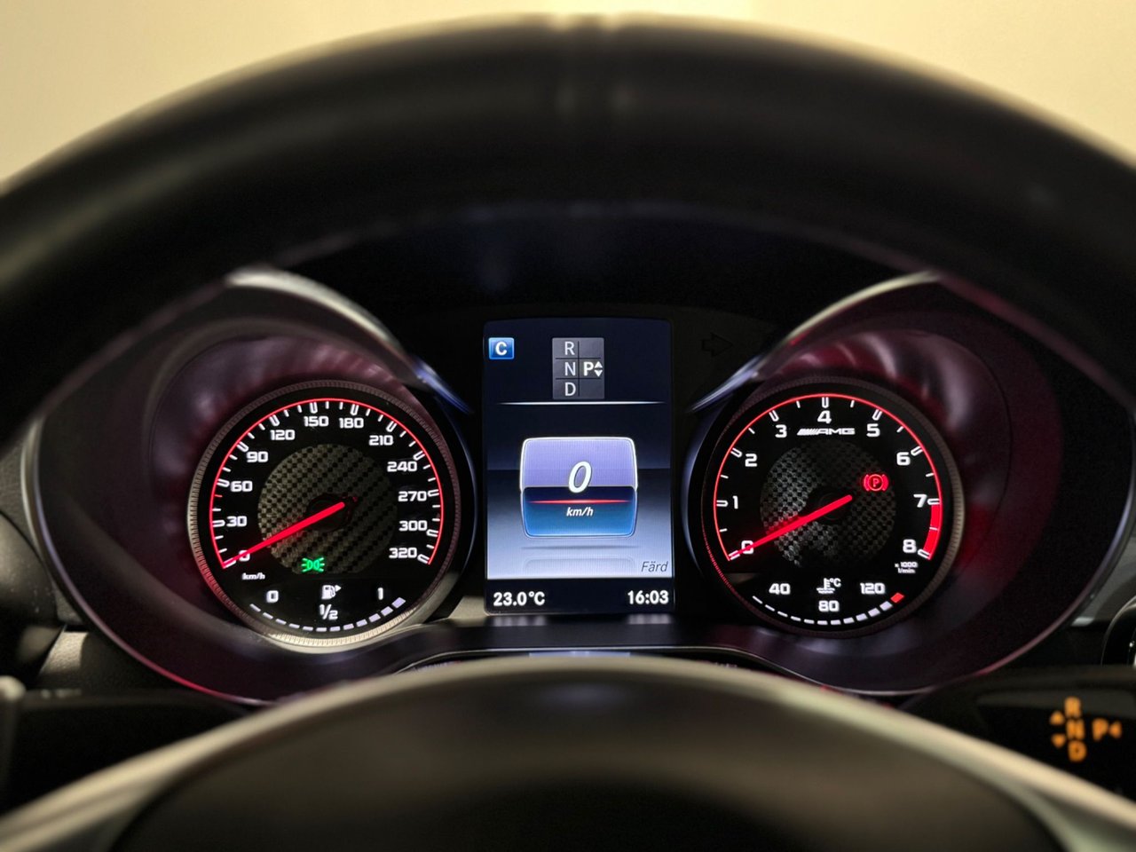 Mercedes-Benz AMG C 63 S Coupé AMG Speedshift MCT, 510hk, 2016