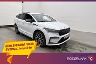 Skoda Enyaq 80X Sportline Värmare Kamera Dragkrok CarPlay