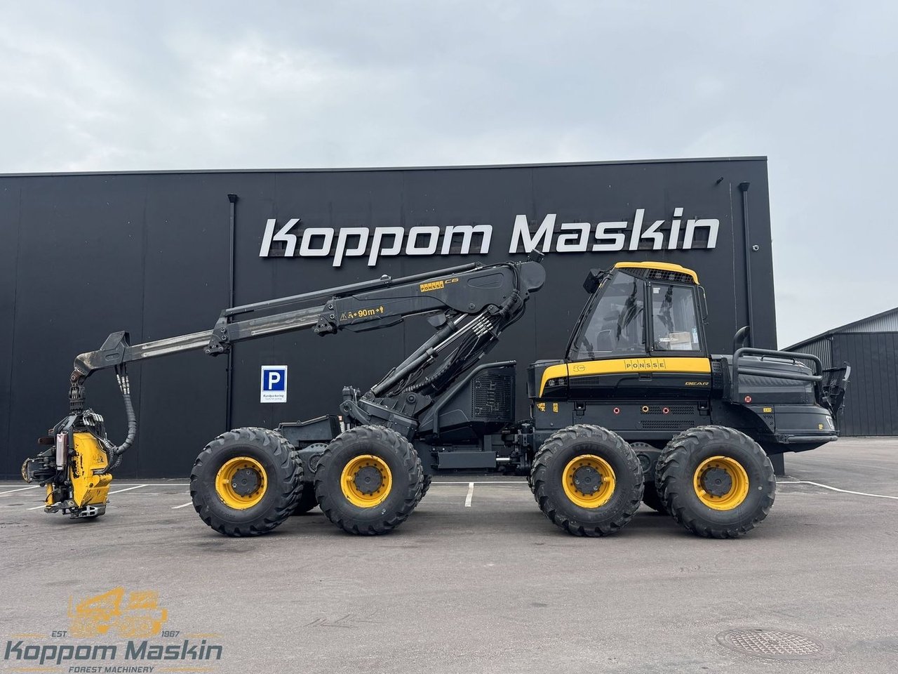 Ponsse Bear, 9400h - Skördare