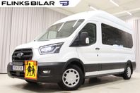 Ford Transit 350 Automat Färdjänst Luftfädring 546Mil Moms