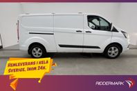 Ford Transit Custom L2 2.0 Värm Drag B-Kamera CARPLAY Moms