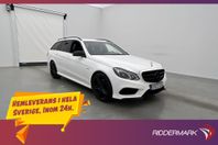 Mercedes-Benz E 220 T 170hk AMG Night Kamera Dragkrok Navi