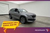 Skoda Kodiaq 4x4 Sportline 7-Sit Värmare Cockpit Kamera Drag