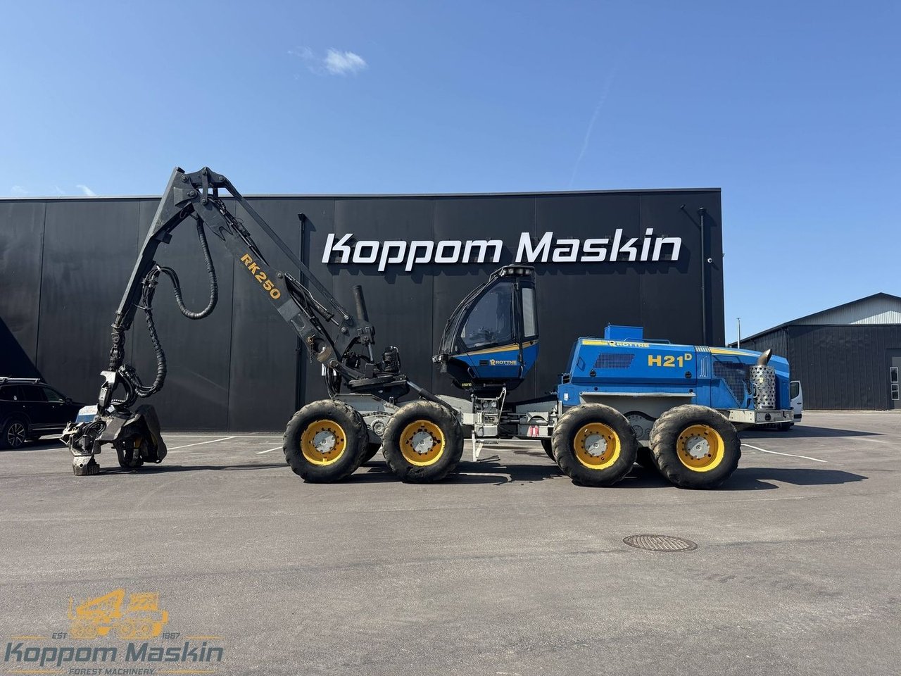 Rottne H21D, 12500h - Skördare