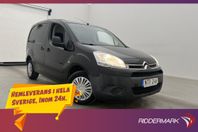 Citroën Berlingo 1.6HDi Ny-Kamrem Värmare A/C 3-Sits