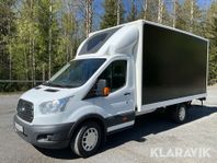 Lätt lastbil Ford Transit 350 med bakgavellyf