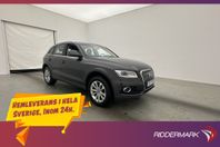 Audi Q5 TDI Quattro Sport Design Sensorer Halvskinn Dragkrok