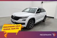 Skoda Kodiaq TSI 4x4 190hk Sportline 7 Sit Värmare Pano Drag