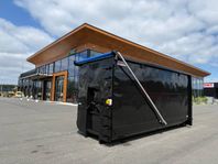 Hakarps - 45m3 fliscontainer med HyCover och fjärrstyrning
