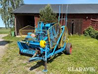 Balpress Fortschritt & Samle silo rymmer 90 ton torkad vete