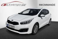 Kia Cee´d 1.6 CRDi DRAG/NYBESIKTIGAD/F-HÅLLARE/RATTVÄRME