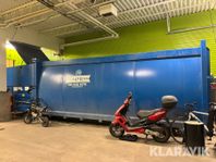 Komprimator Europress DuoMax med container på