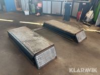 Saxlyft Nessbaum 3000 kg & Fyrpelarlyft Automec 5000 kg