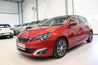 Peugeot 308 1.2 PureTech Allure M-Värm Pano Kamrembytt 131hk