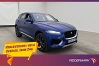 Jaguar F-Pace S AWD 1st-Edt 381hk Pano Kamera HUD Drag Navi
