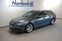 Audi A4 Avant 2.0 TDi 190hk Q S-TR S-Line/Virtual/B&O/Matrix