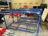 Däckställ Steelo 4st & Verktygsinredning 4st