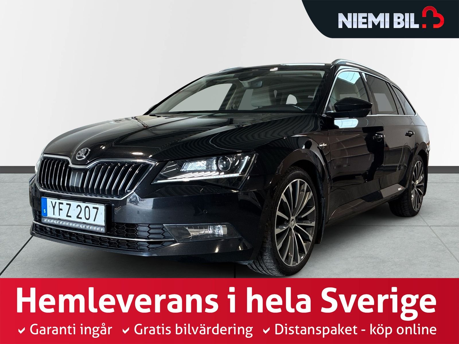 Škoda Superb Stasjonsvogn 2.0 TDI 4x4 DSG sekvensiell, 6-trinn, 190hk, 2017