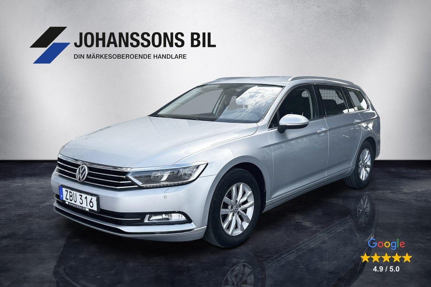 Volkswagen Passat Stasjonsvogn 2.0 TDI DPF SCR DSG sekvensiell, 7-trinn, 150hk, 2018