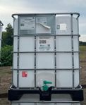 Vattentankar för bevattning 1000 liter & 600 liter