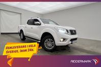 Nissan Navara Tekna 2.3dCi 4WD Drag Skinn Taklucka Diff Moms