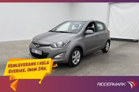 Hyundai i20 1.2 Manuell 84hk Premium Farthållare