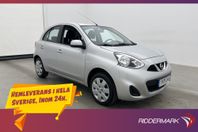 Nissan Micra 1.2 Manuell 80hk Två-brukare Farthållare