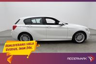 BMW 120 Steptronic 184hk M Sport Läder P-Sensorer LED