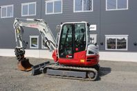 Minigrävare Takeuchi TB260 Rototilt, Planeringskopa