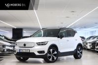 Volvo XC40 P8 Recharge Core 532km räckvidd B-kamera MOMS