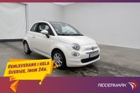 Fiat 500 Hybrid 70hk Lounge Panorama P-Sensorer MOMS