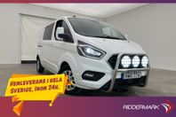 Ford Transit Custom CrewVan L2 Limited 170hk Värm Drag Skinn