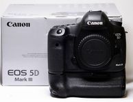 Canon EOS 5D Mark III + Batterigrepp
