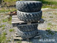 Lastmaskinshjul 4st Volvo L30 & Svängmotorer 2st & svivel
