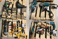 Handmaskiner Makita 6 st & Diverse handverktyg